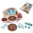 Smoby Chef Chocolat Factory - Atelier chocolat + Livre de recettes - Atelier de cuisine - Nombreux moules et accessoires - Dés 5ans-3
