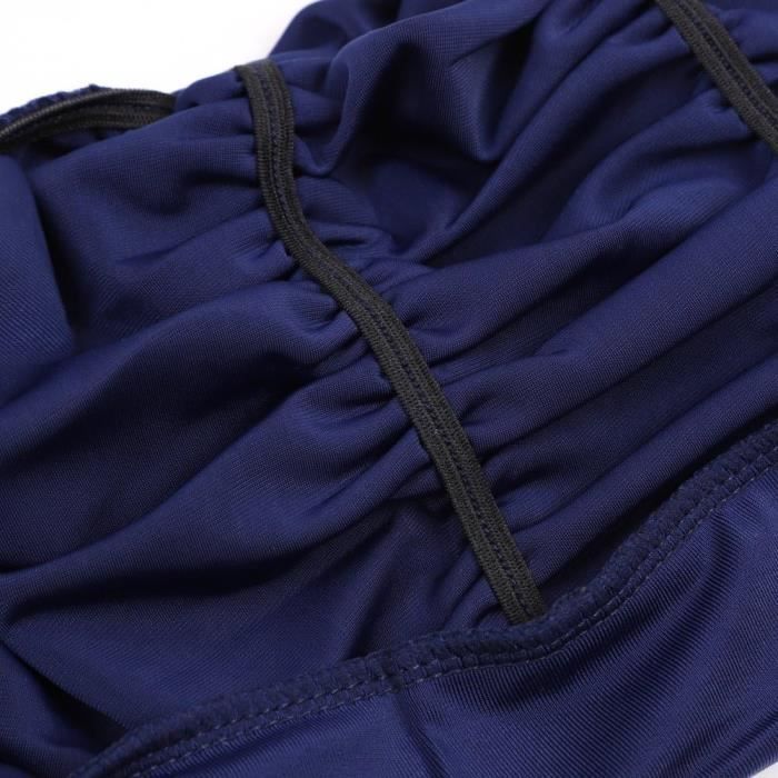 Casquette De Natation Imperméable En Tissu PU - Protège Les Cheveux Longs - Unisexe