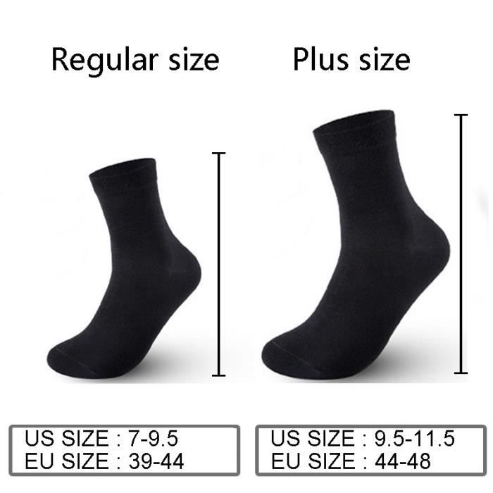 LS 009 tats Unis 7 9.5 UE 39 44 Chaussettes pour hommes en