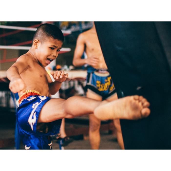 Short Enfant Traditionnel THAI Boxe Kickboxing Special Muay Thai
