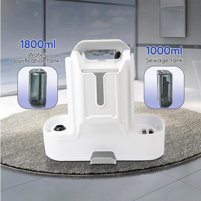 Nettoyeur Tapis & Canapé Blutan B Flowyfresh - Injecteur-Extracteur Sans Fil 450W, 13 KPa - Réservoir 1.8L