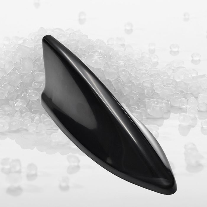 Antenne Décorative Aileron De Requin Pour Voiture – Adhésif 3M, Résistant Aux UV Et Lavage Auto | Noir