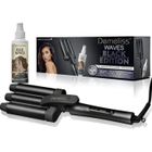 Fer à onuler - SAINT ALGUE - Coffret Demeliss WAVES BLACK - Coloris Exclusif + Soin Texturisant Naturel 150ml