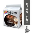 TASSIMO Baileys Latte Macchiato, Dosette de café, Latte macchiato, 8 tasses, Baileys