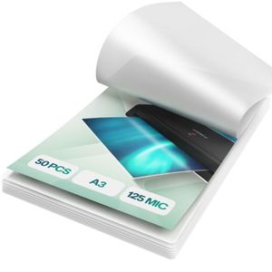 HP Everyday Pochettes De Plastification A3 80 Micron - Lot De 25 Feuilles Pour Documents Et Photos