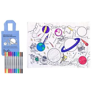 SET DE TABLE Ensemble napperon + coloriage enfant - Explorateur