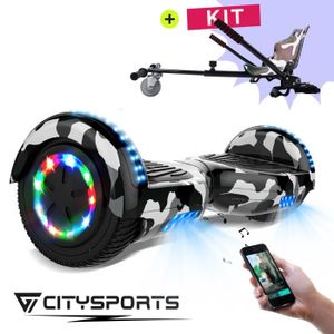 ACCESSOIRES HOVERBOARD Hoverboard CITYSPORTS 6.5'' Bluetooth Moteur 700W 