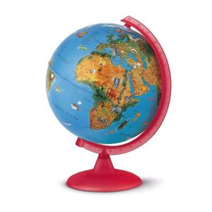 CARTE - PLANISPHÈRE Globes Toyland tecnodidattica 0325zozoitkrr0d6 – Mappemonde Zoo, 25 cm 241750
