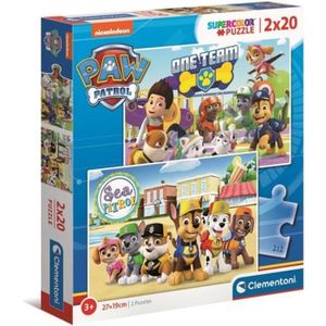 3 Puzzles - Pat Patrouille Clementoni-25262 48 pièces Puzzles - Animaux en  BD et dessins