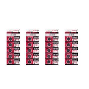 PILES Maxell Piles bouton CR1616, Pack of 4 (20pcs)
