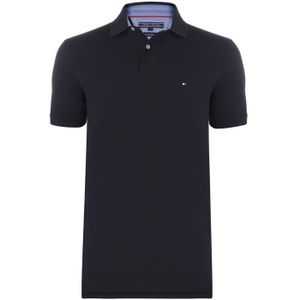 POLO TOMMY HIFIGER Polo - Manches courtes - Homme - Noi