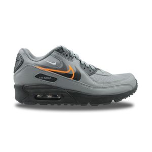 BASKET Basket Nike Air Max 90 Next Nature Junior Fn7785-001 - Gris - Garçon - Enfant - Lacets - Cuir - Plat