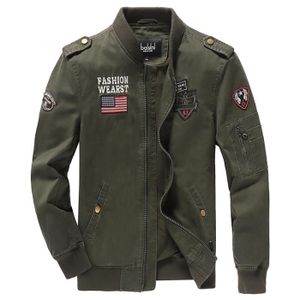 Veste kaki homme pas cher clearance