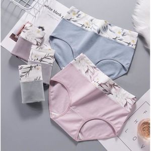 CULOTTE - SLIP 5Pcs Femmes Culottes Lady Sous-vêtements en coton