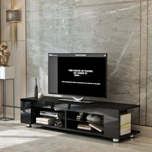 Moderne Meuble Tv Led Stand Table De Television Coffret Maison