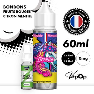 E liquide fruits rouges menthe - Cdiscount