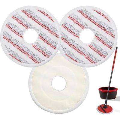 Lot 5 Recharges Microfibre Pour Vileda Ultramax – Compatible Ultramax 2 En 1, Nettoyage Efficace Tous Sols