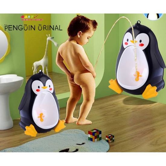 Noir Pot Bébé  pipi Cuvette des Toilettes Adhérent au Mur Pour Enfant Bébé Portable