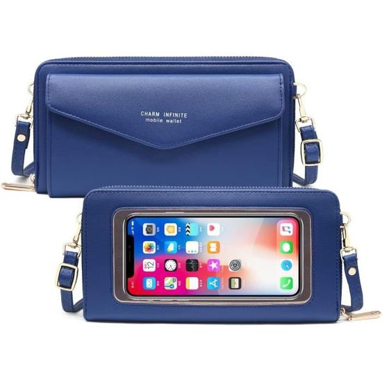 Pochette pour téléphone et porte monnaie