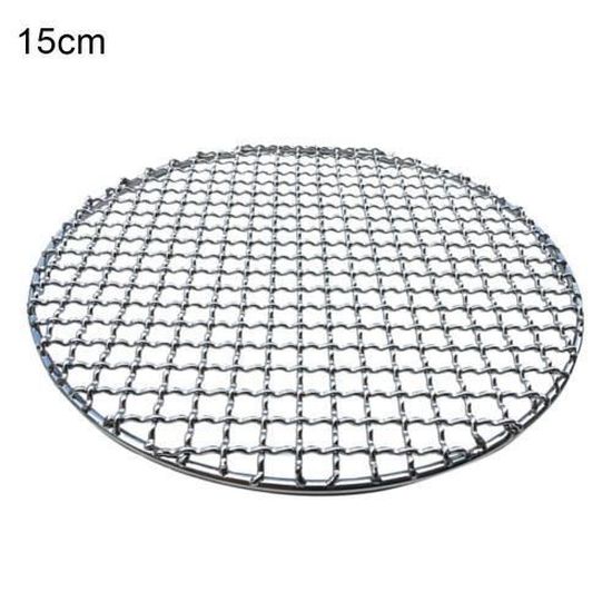Grille Barbecue 54 Cm Grille Ronde Pour Barbecue En Acier Inoxydable - 44,5 Cm - Parfaite Pour Le Camping Et Les Pique-niques Grille Barbecue Weber 44 Cm