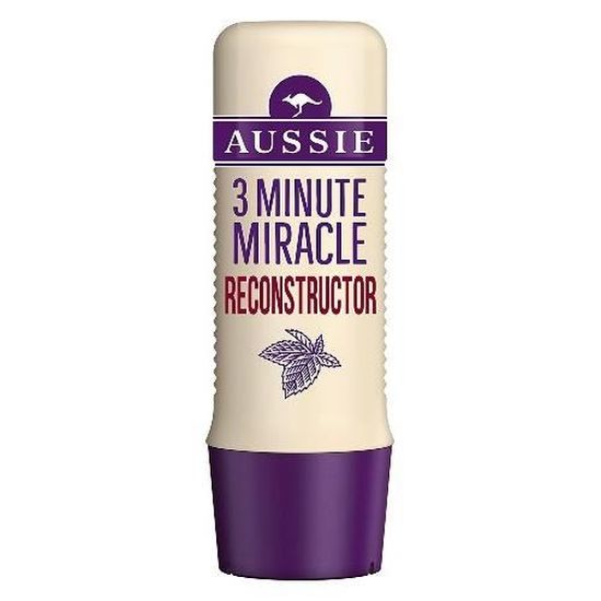 Aussie 3 Minute Miracle Reconstructor Deep Conditioning For Damaged Hair 250 ml Cdiscount Au
