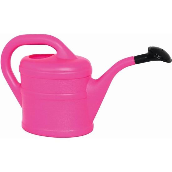 Arrosoir Plastique 2L Rose - Avec Douchette Pour Plantes Intérieur/Extérieur + Magnet Cadeau