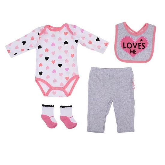 Hoobee Ensemble Vêtements Noël Pour Poupée 17 Cm - Tenue Mignonne Accessoire Poupée Sans Poupée