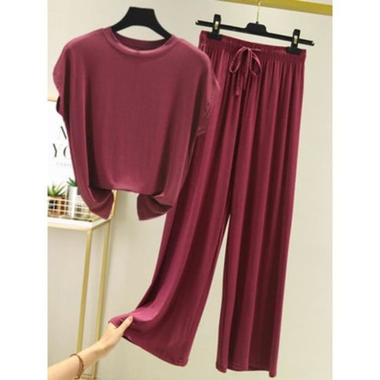 Ensemble De Salon Deux Pièces Pour Femme - Ensemble De Vêtements