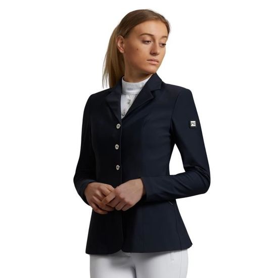 Veste D'équitation Technique Femme Premier Equine Destino – Noire, Avec Capuche