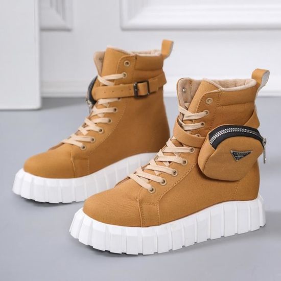 Chaussure femme toile compensée hot sale