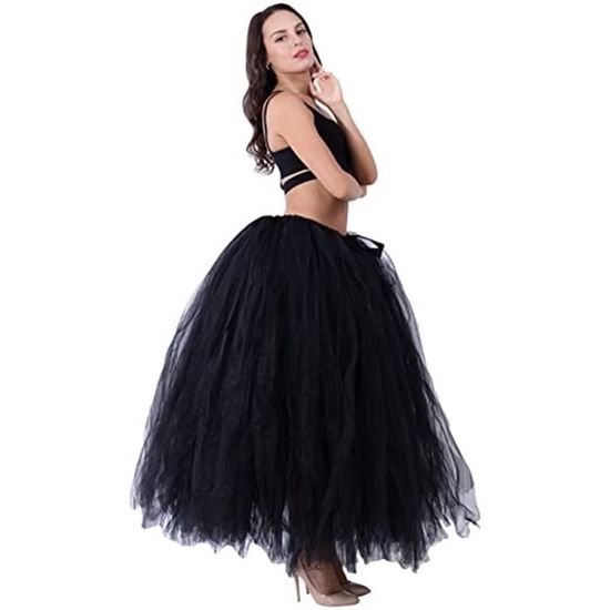 Jupe Tulle Femme Rockabilly - Jupon Rétro Tutu - Pour Ballet, Cosplay, Soirée