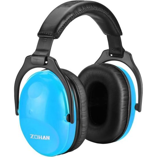 Lot de 2 casques antibruit pour enfants, SNR 27 dB, protection auditive