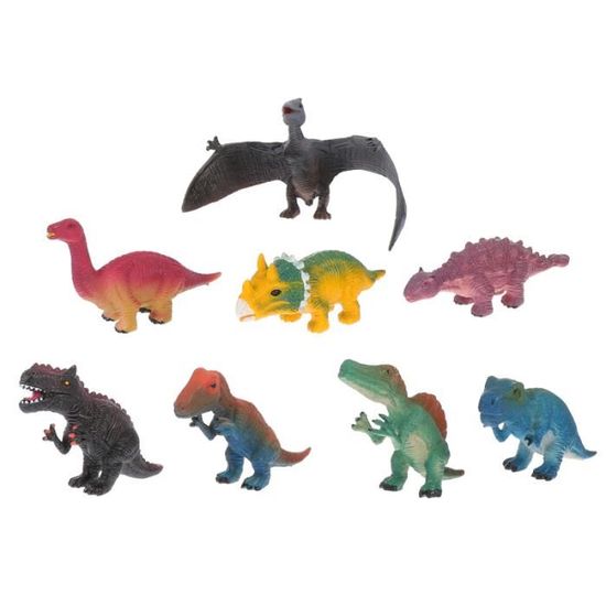 Jouet Dinosaure Miniature Lot 10 Mini Dinosaures GZLCEU - Figurines ABS Mâchoire Mobile Enfants Couleurs Assorties Jouets Dinosaures Mordants Jouet Dinosaure Miniature Lot 10 Mini Dinosaures GZLCEU - Figurines ABS Mâchoire Mobile Enfants Couleurs Assorties Jouets Dinosaures Mordants