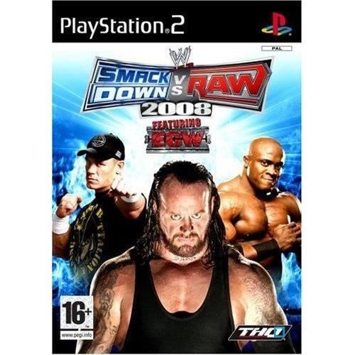 Deg Wwe Smackdown Vs Raw 2008 / Jeux Console PS2