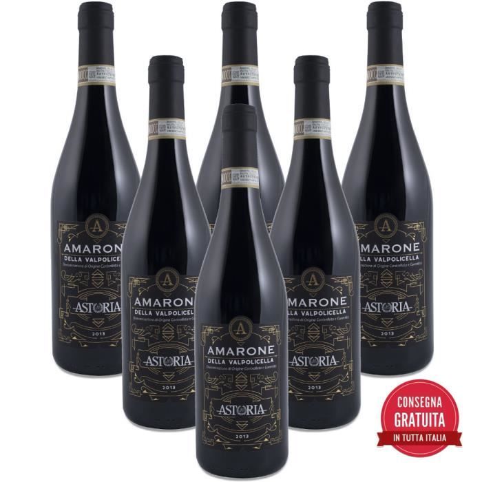 Amarone della Valpolicella DOCG 2013 Astoria 6 bouteillas 75 cl.