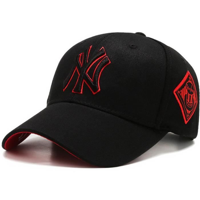 CASQUETTE Mixte - Casquette de baseball All-Match mode décontractée - Rouge NS™