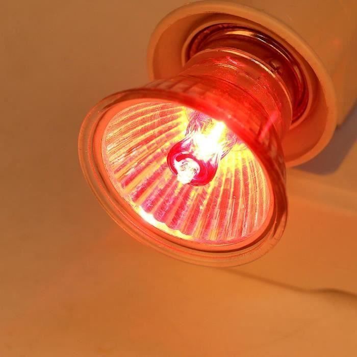 UVA UVB Ampoule de Chauffage de Reptile Lampe Solaire à Spectre Complet pour Animaux(50W) LBQ63