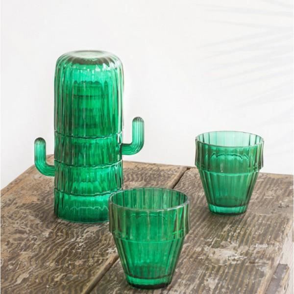 Verres Cactus Saguaro (x6) - Cadeau Maestro