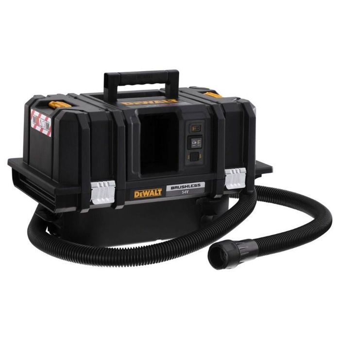 DeWalt - Aspirateur eau et poussières 54V XR FLEXVOLT classe M débit d'air maxi 24.7 l/sec sans batterie ni chargeur