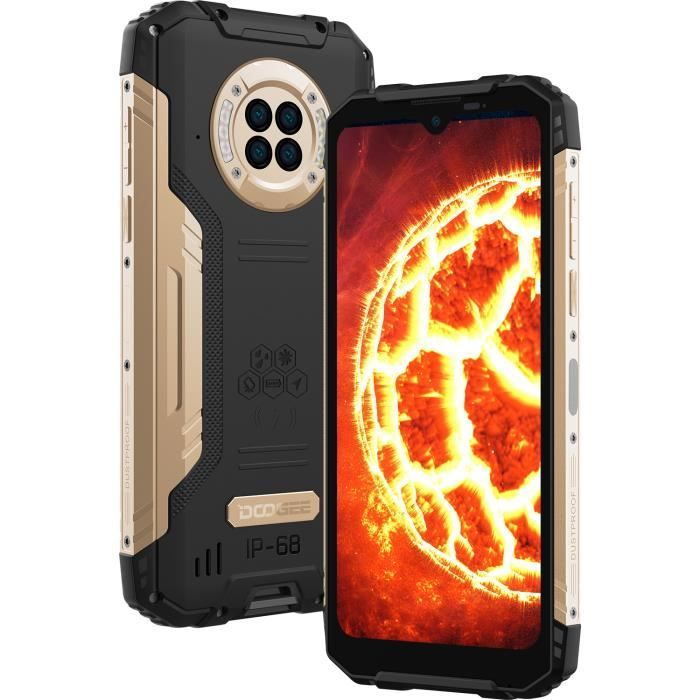 Smartphone Robuste Doogee S96GT 8Go+256Go Téléphone débloque NFC 24W charge rapide Helio G95 6.22\