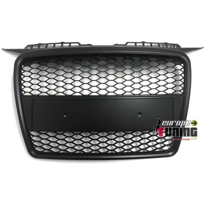 CALANDRE NOIRE MATE SPORT LOOK RS3 AUDI A3 8P 2005-2008 (04184)