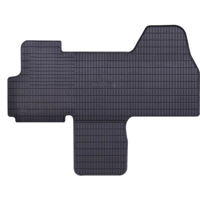 Tapis de sol caoutchouc sur mesure pour Fiat Ducato 3 III 2006-2016 - 1 pièce - Noir