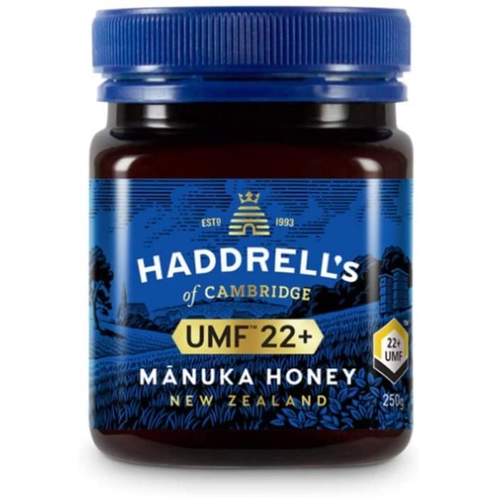 Miel - Of Cambridge | Manuka Umf 22+ Mgo 1000+ Nouvelle-Zélande Naturels Première