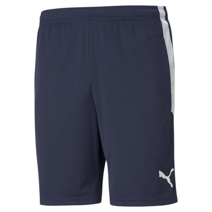 Short Puma Team Liga Training - bleu marine/blanc - M