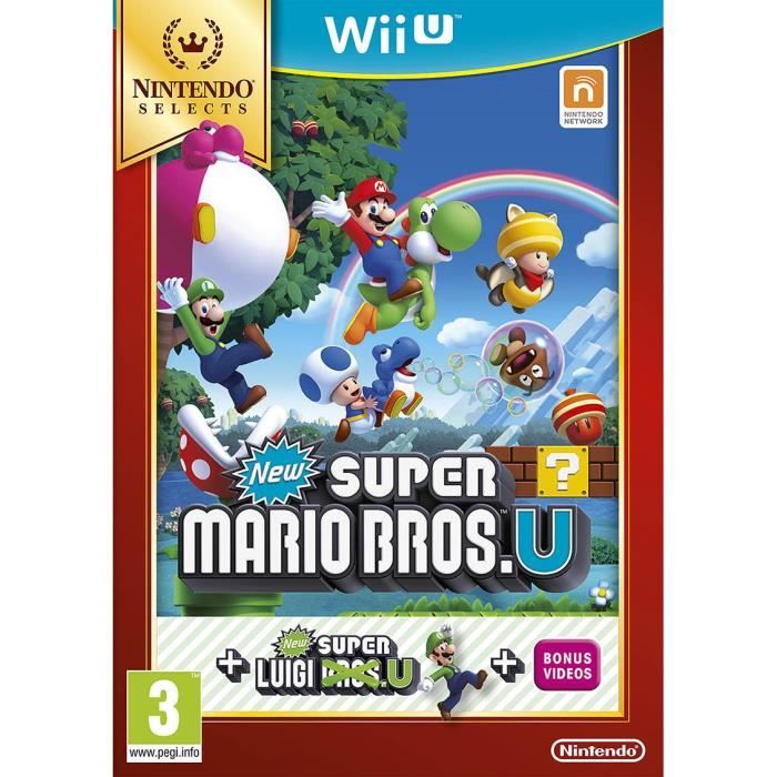New Super Mario Bros U + Super Luigi U - WII U - Nintendo Selects