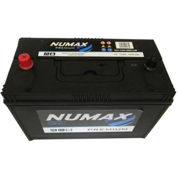 Batterie de démarrage Poids Lourds et Agricoles Numax Premium TRUCKS GR31 C31-1000 12V 120Ah / 1000A