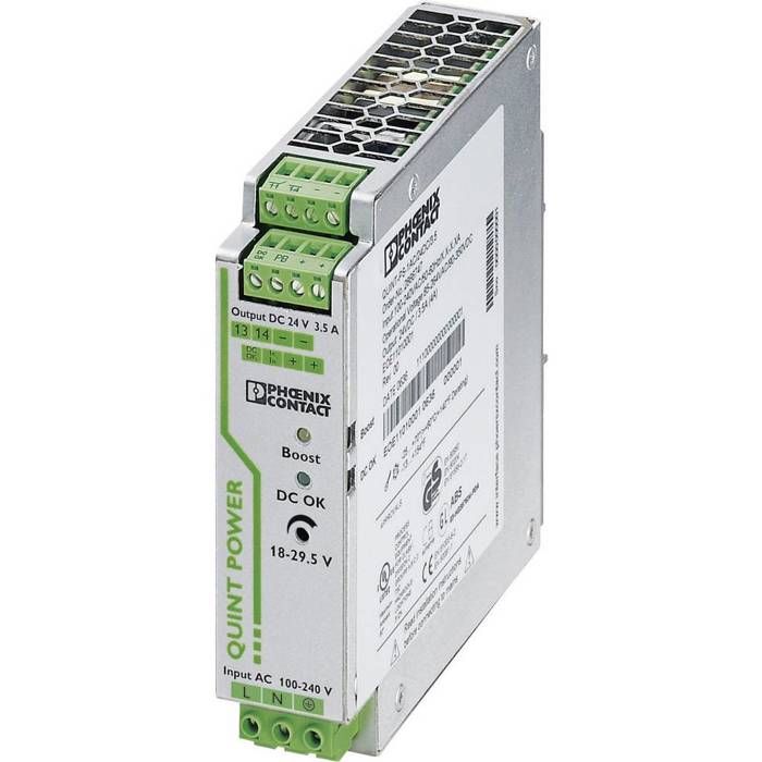 Alimentation rail DIN Phoenix Contact QUINT-PS/1AC/24DC/3,5 29.5 V/DC 3.5 A 84 W 1 x
