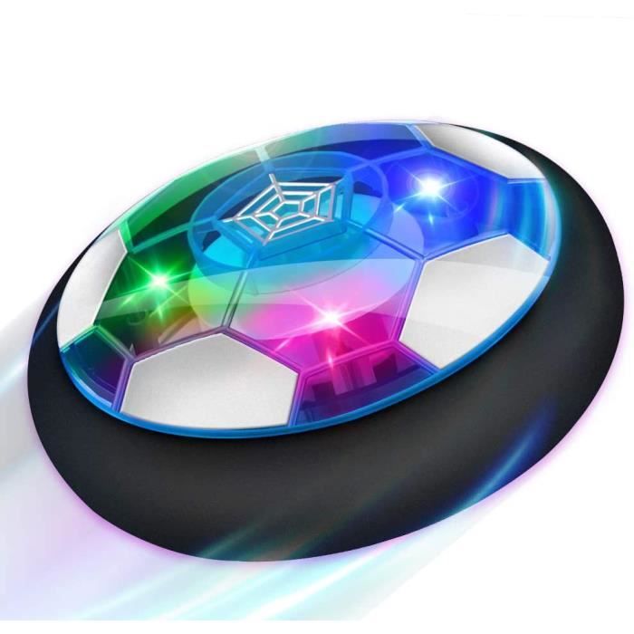 Air Power Football, Jouet Enfant Ballon de Foot Rechargeable avec LED Lumière Hover Soccer Ball Jeux de Foot Cadeau d'anniversaire