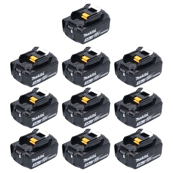 Lithium-Ionen-Akku 18V - 5,0Ah, Kompatibel Mit Makita Elektrowerkzeugen Ersatz Fur Original Bl1850b Bl1840b Bl1830 Bl1830b 85555574