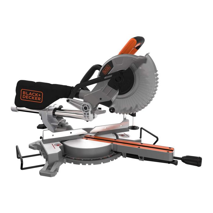 Scie à onglets - BLACK&DECKER - BES700-QS - 1600W - Profondeur de coupe 70mm